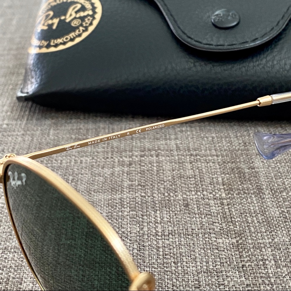Ray-Ban RB3447 Round Metal Polarized Sunglasses - Picture 5 of 8